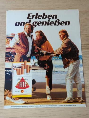 Zigaretten werbeanzeige - 5x,