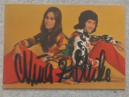 Autogrammkarte nina mike - autogrammkarte,