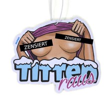 lustiger TITTEN RAUS Auto