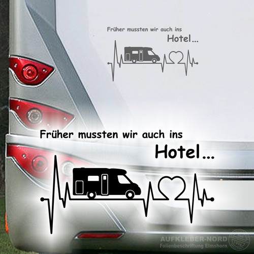 Herzschlag wohnmobil 40cm - herzschlag,