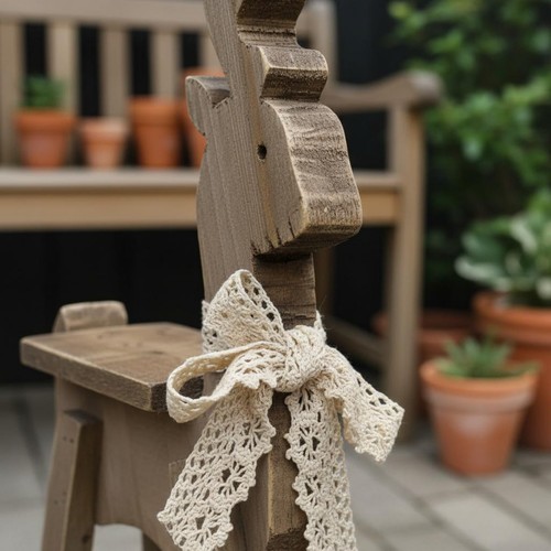 Distressed holz hirsch - distressed,