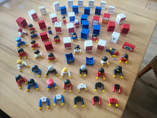 Konvolut Lego Vintage Küchenmöbeln + Großkopf Figuren/Homemaker 