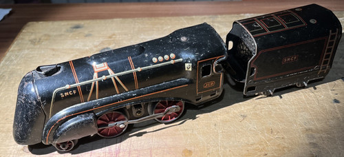 Dampflok mit tender - tender, jep