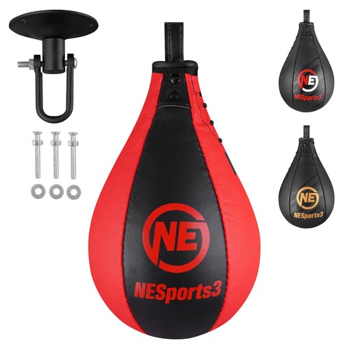 Nes3 leder boxen speed ball - leder,