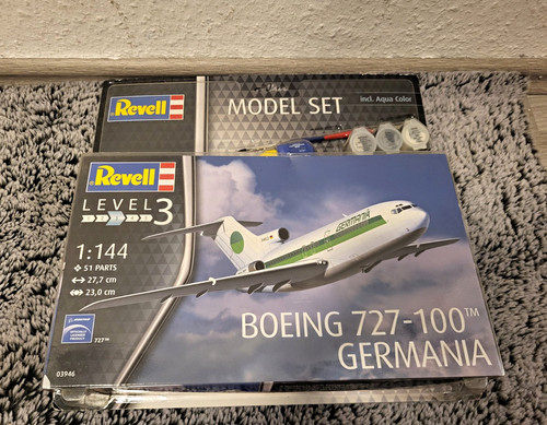 Revell boeing 727 100 germania - 727-100,