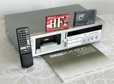 Yamaha KX-800  High-End Stereo Cassette Deck, Riemen neu, Fernbedienung 3 Kopf
