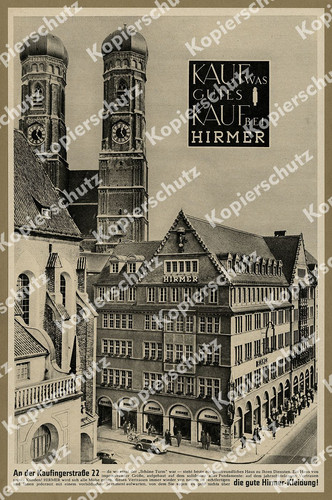 Reklame hirmer mode - or.,