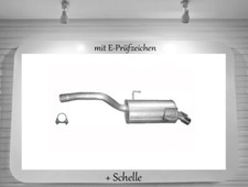 Endschalldämpfer für Peugeot
