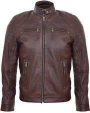 Herren braunes leder - braunes,