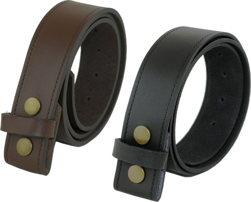 Herren leder druckknopf - herren,
