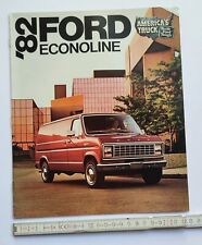 *** 1982 Ford Econoline Van Prospekt Autoprospekt