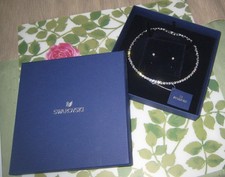 SWAROVSKI  Set Tennishalskette Halskette Collier & Ohrstecker 5007747 CRY/RHS