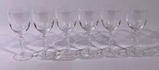 6x Cristal d'Arques LEONARDO DAMPIERRE Weinglas Weißweinglas Vintage Glas HL9