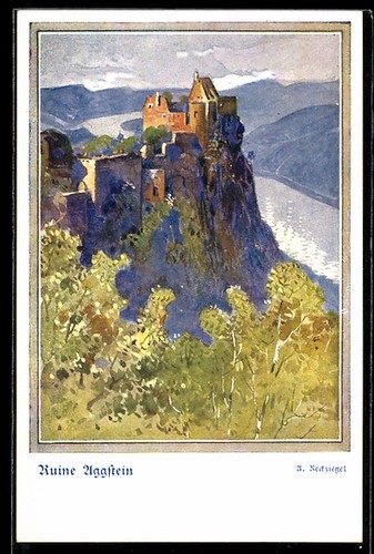 Aggstein motiv der - motiv, ruien