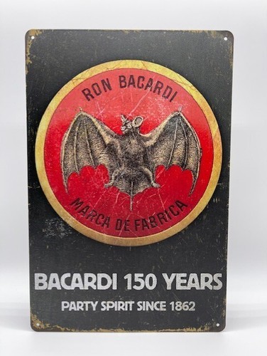 Blechschild bacardi 20x30cm - blechschild,