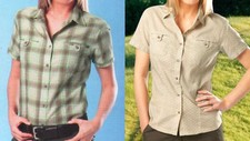 Damen Bluse Trekkingbluse Hemd
