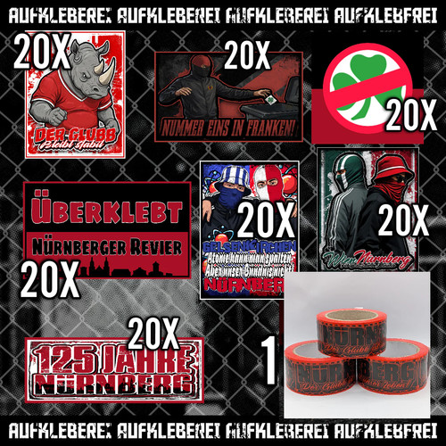Nürnberg ultras aufkleber - ultras,