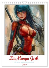 Die Manga Girls (Wandkalender