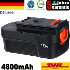 HPB18 Akku 18V 4.8AH Ni-MH für Black & Decker GPC1800 A1718 A18 Firestorm FSB18