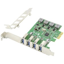 Digitus DS-30226 4 Port PCI-Express Karte USB, USB-A (USB 1.1), USB-A (USB 2....