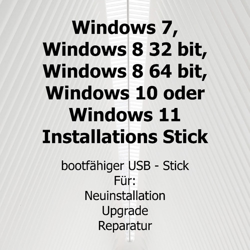 Usb boot stick windows - usb,