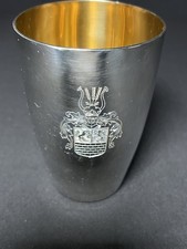 925 silber becher - silber, innen