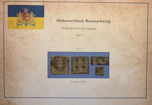 Braunschweig 1864 freimarke - 1864,,