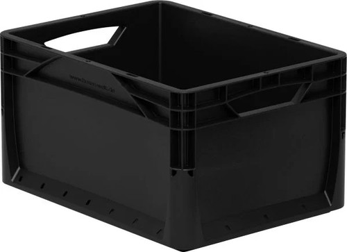 Eurobox schwarz 40x30x22 - , cm