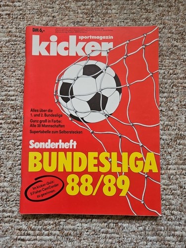 Kicker sonderheft bundesliga - kicker,
