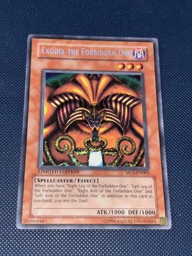 Exodia the forbidden - yu-gi-oh,