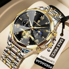 Luxus Quarz Herren Uhr –