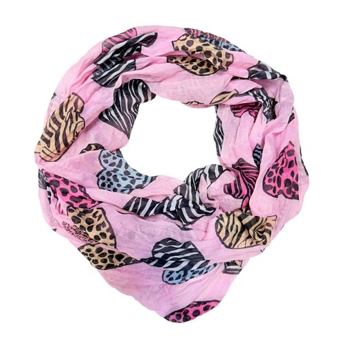 Herz love loop schal aus - herz,