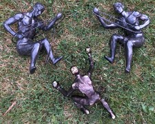 Klettern Climbing Kletterer Figuren/Skulpturen, 3 Stück im Set