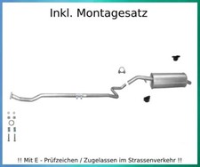Auspuffanlage für citroen - für, c2