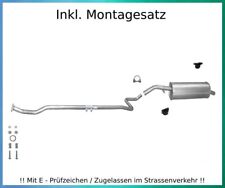 Auspuffanlage für Citroen C2