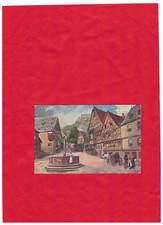 Postkarte - Antik - Der Marktplatz - Miltenberg am Main - nicht gelaufen