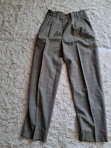 Small checked ladies - , trousers