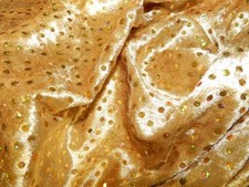 PANNESAMT Samt GOLD  mit