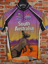 SÜDAUSTRALIEN SANTINI TRIKOT RADFAHREN SHIRT MAILLOT RADSPORT Größe M