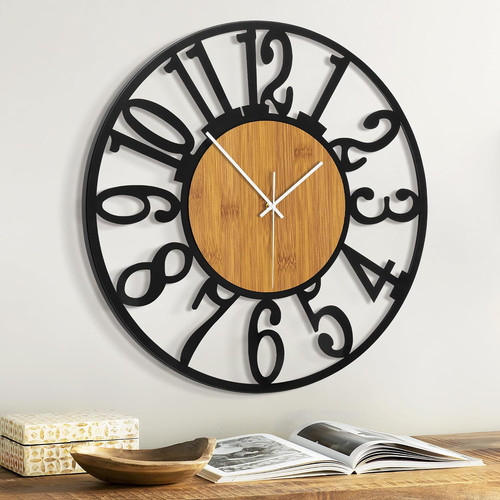 20in large wall clocks battery - wall,