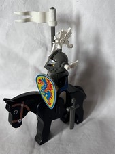 Lego Castle 6086 ,Ritter Figur ,weiße Feder,Lion Knights,Pferd, Sammler 