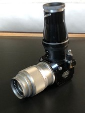 Leitz Leica PLOOT 3866 mit 5fach Lupe + Elmar 135 mm
