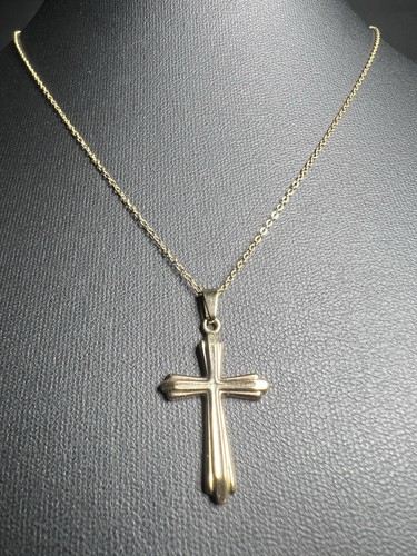 Kreuz anhänger 333er - 333er, gold