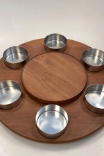 Stelton Lazy Susan Fondue-Set