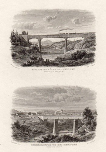 Kempten eisenbahnbrücke - kempten,