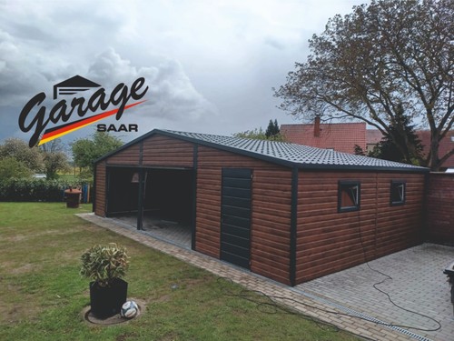 Doppel blechgarage in - *doppel,