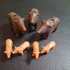 PLAYMOBIL (R) Wildschwein Familie -  ZUSTAND Sehr Gut