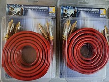 2,5m 3 fach HiFi Cinch Anschluß Kabel Cinchkabel Vergoldete Stecker 