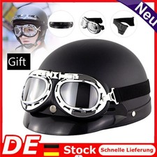Motorradhelm Halbschalenhelm