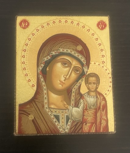 Byzantinische ikone madonna - byzantinische,